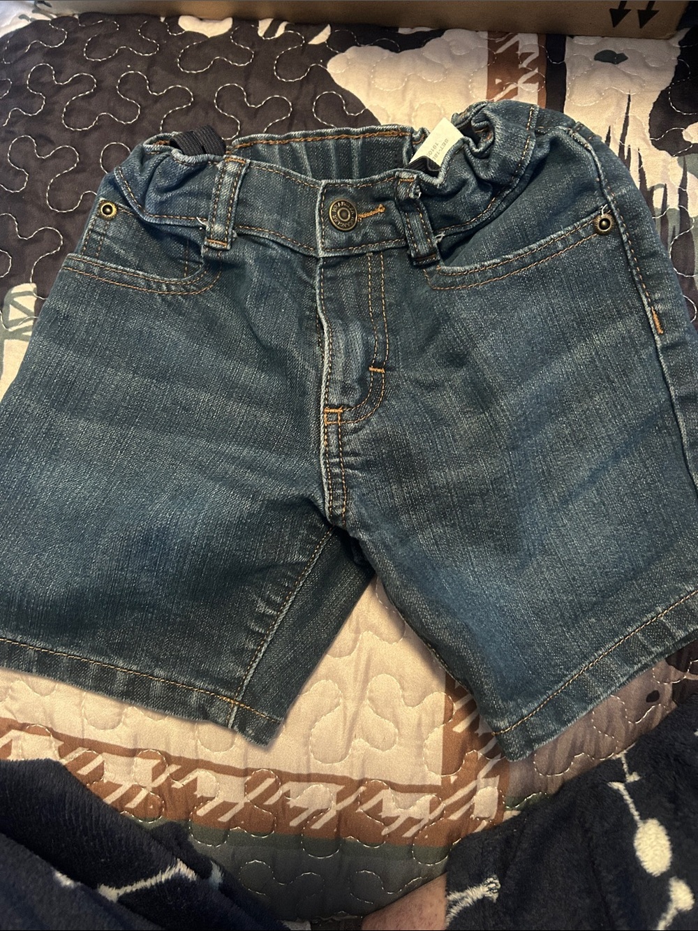 Wrangler Blue Kids Denim Shorts